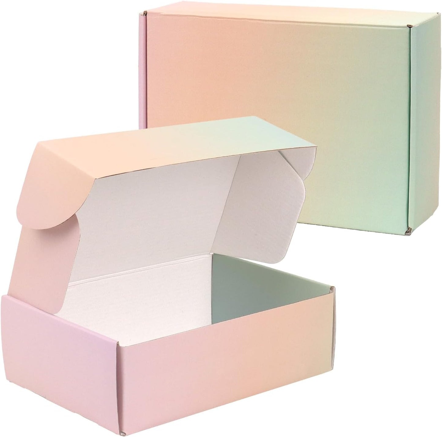 Multiple color gradients Mailer Boxes