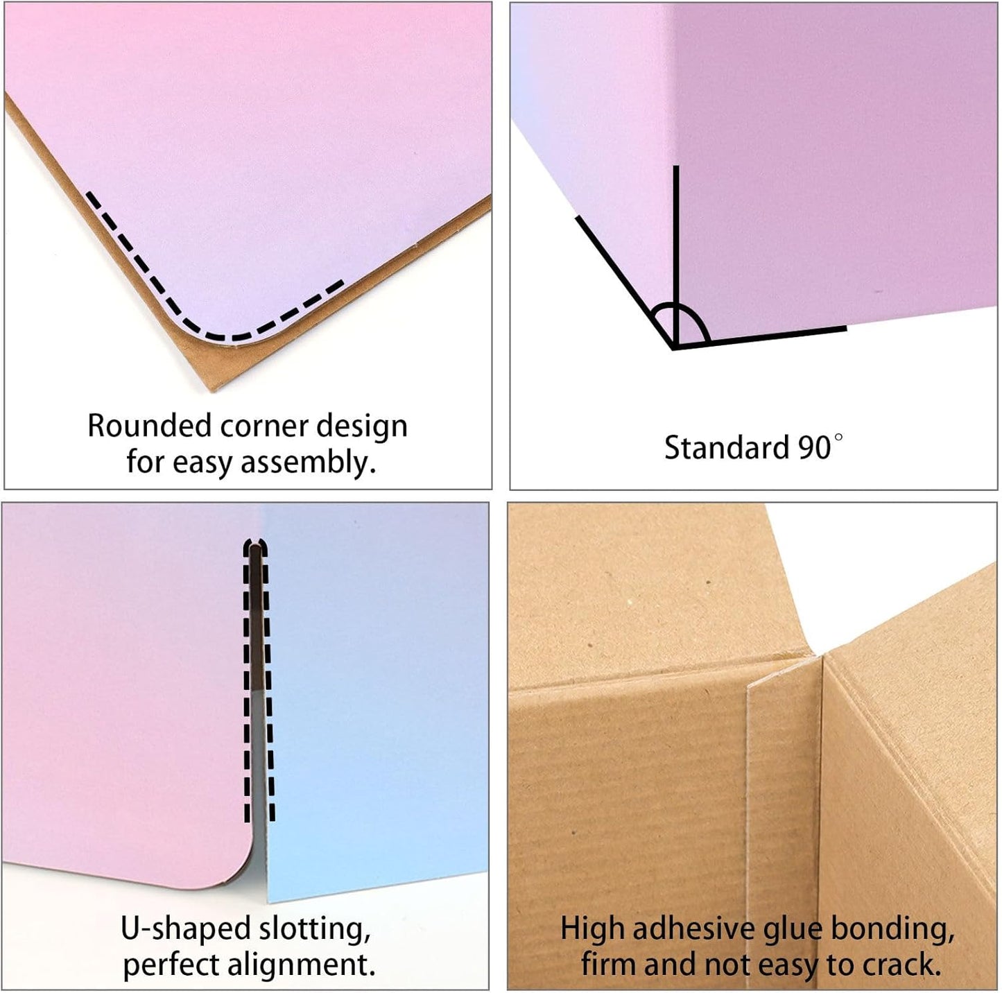 Pink-blue Shipping Boxes