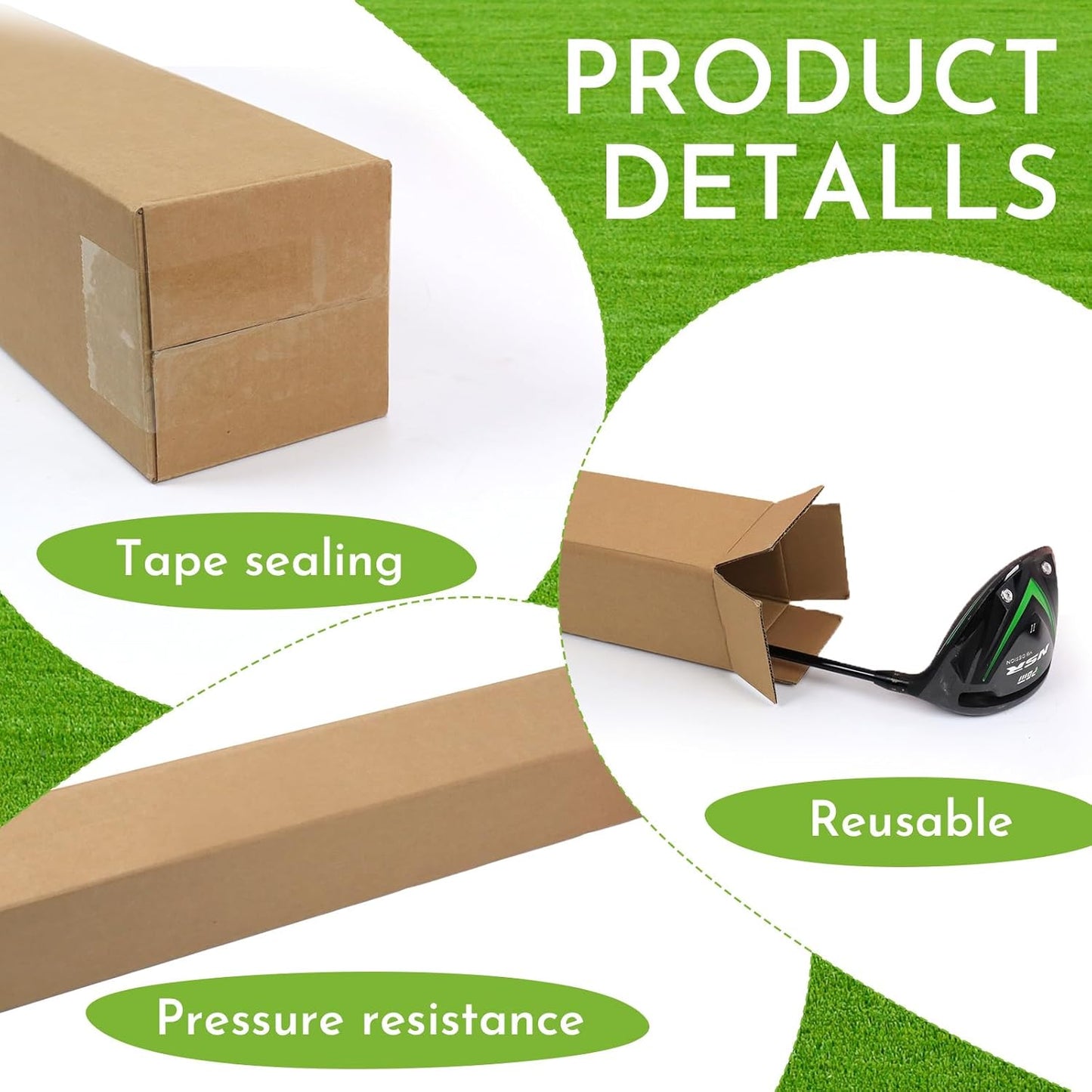 Golf Club Shipping Box