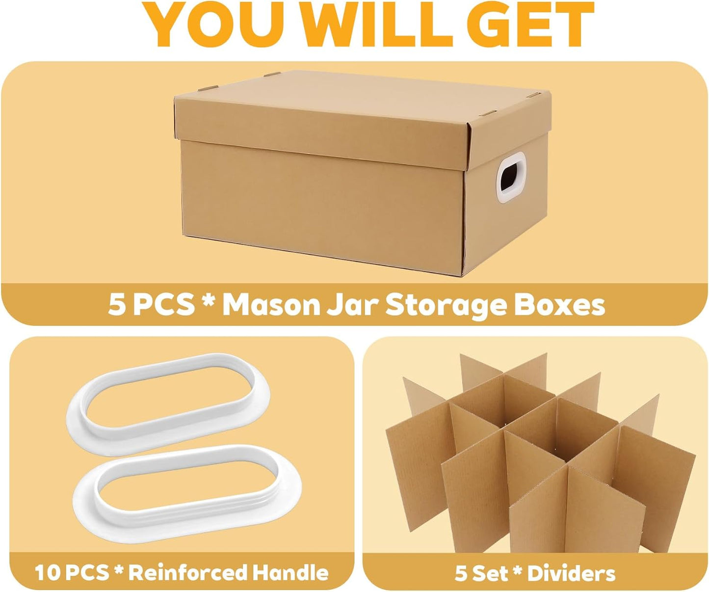 Canning Jar Storage Boxes