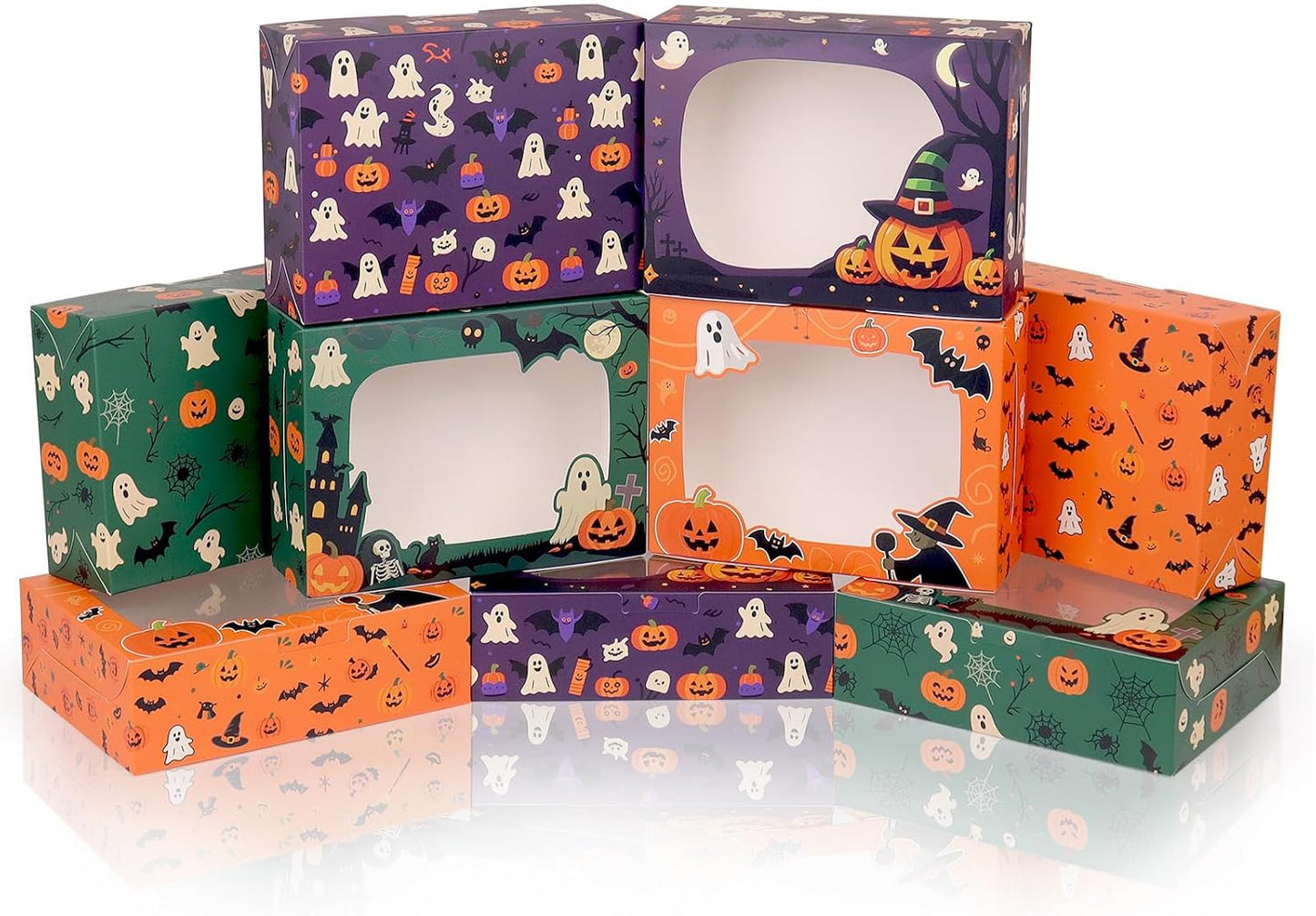 Halloween Bakery Boxes with Window