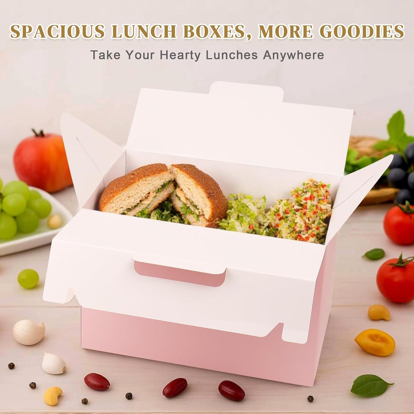 Pink Party Favor Boxes
