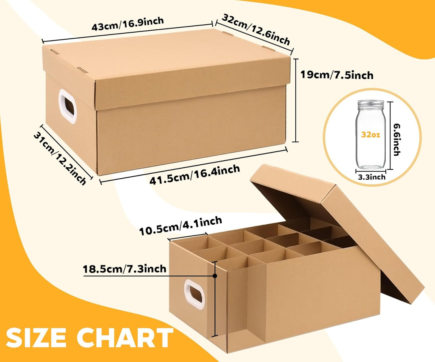 Canning Jar Storage Boxes