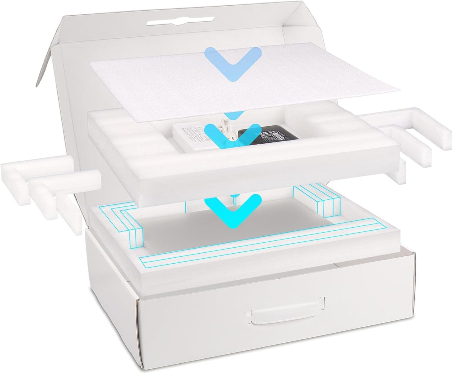 White Laptop Shipping Boxes
