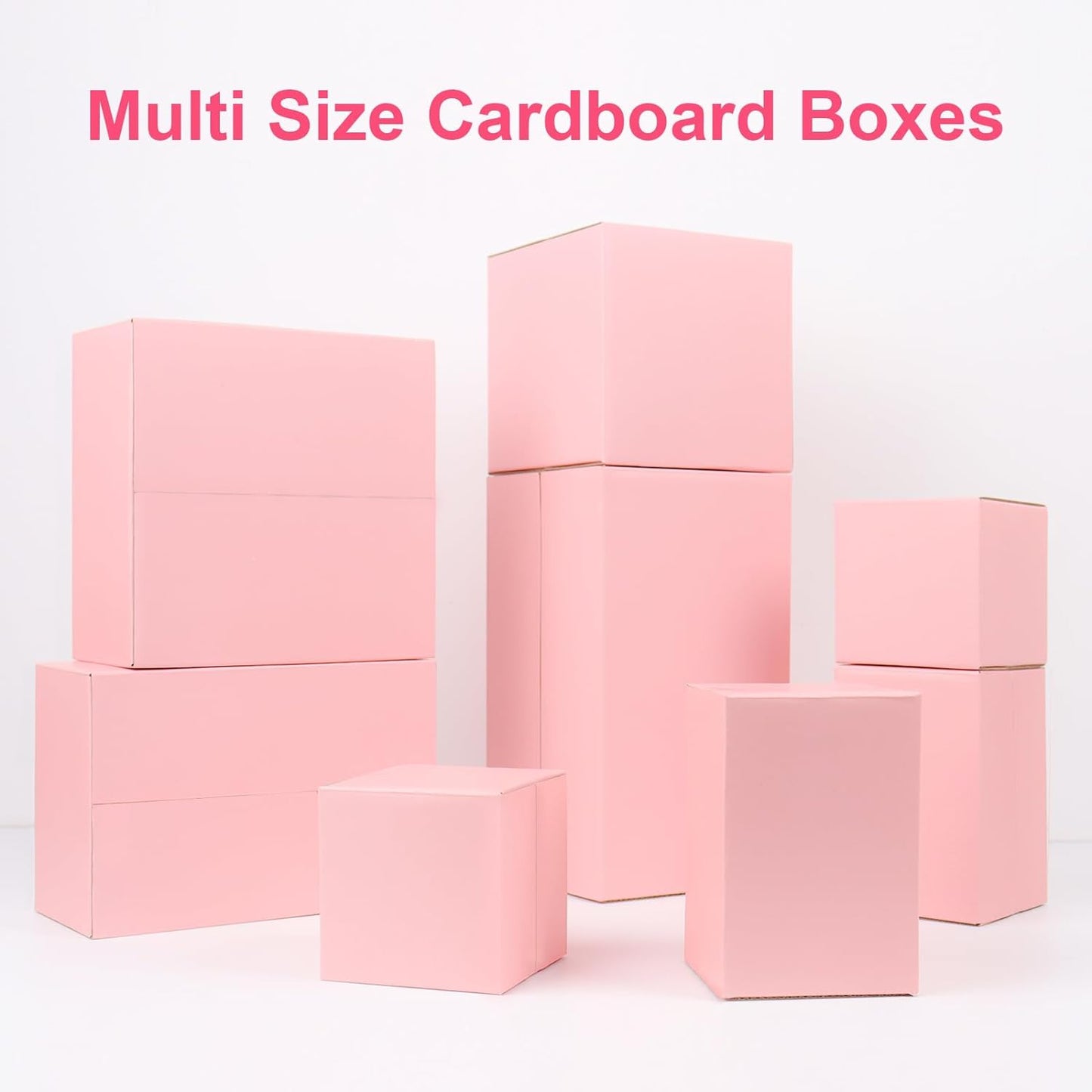 Pink Shipping Boxes