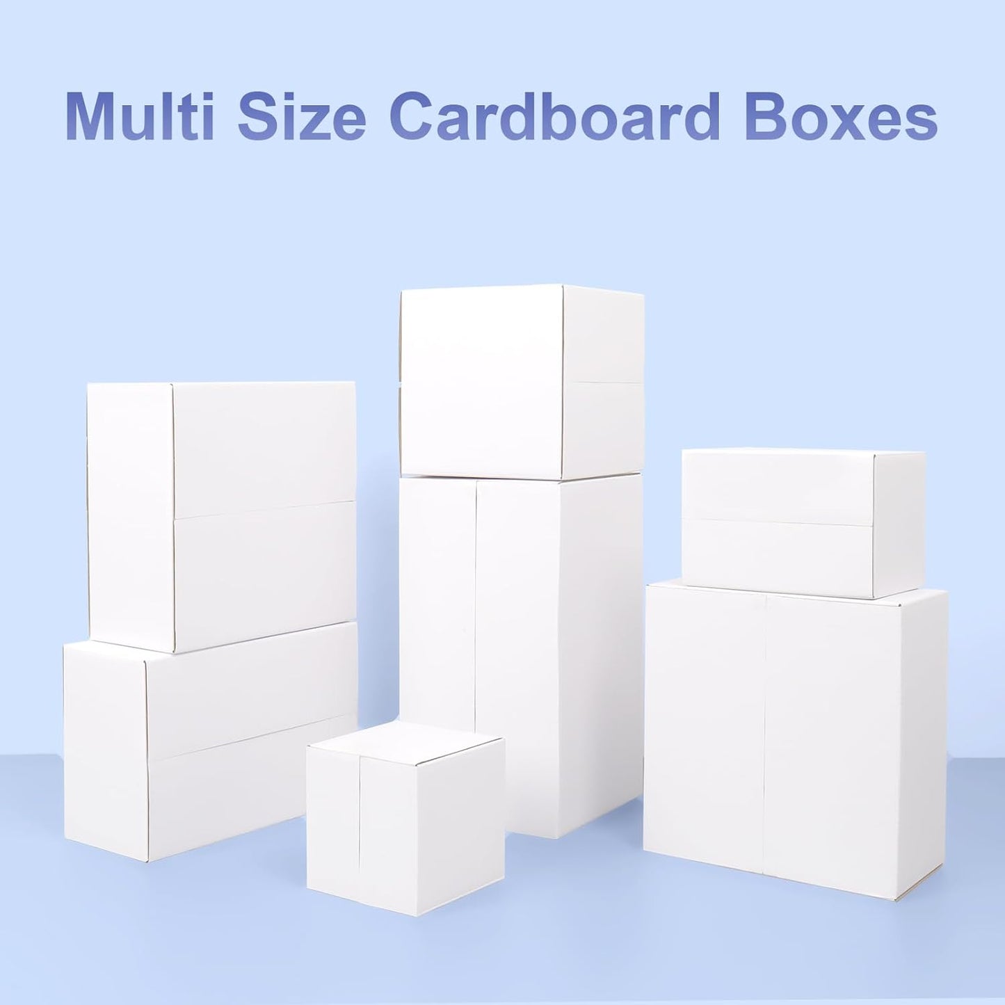 White Shipping Boxes