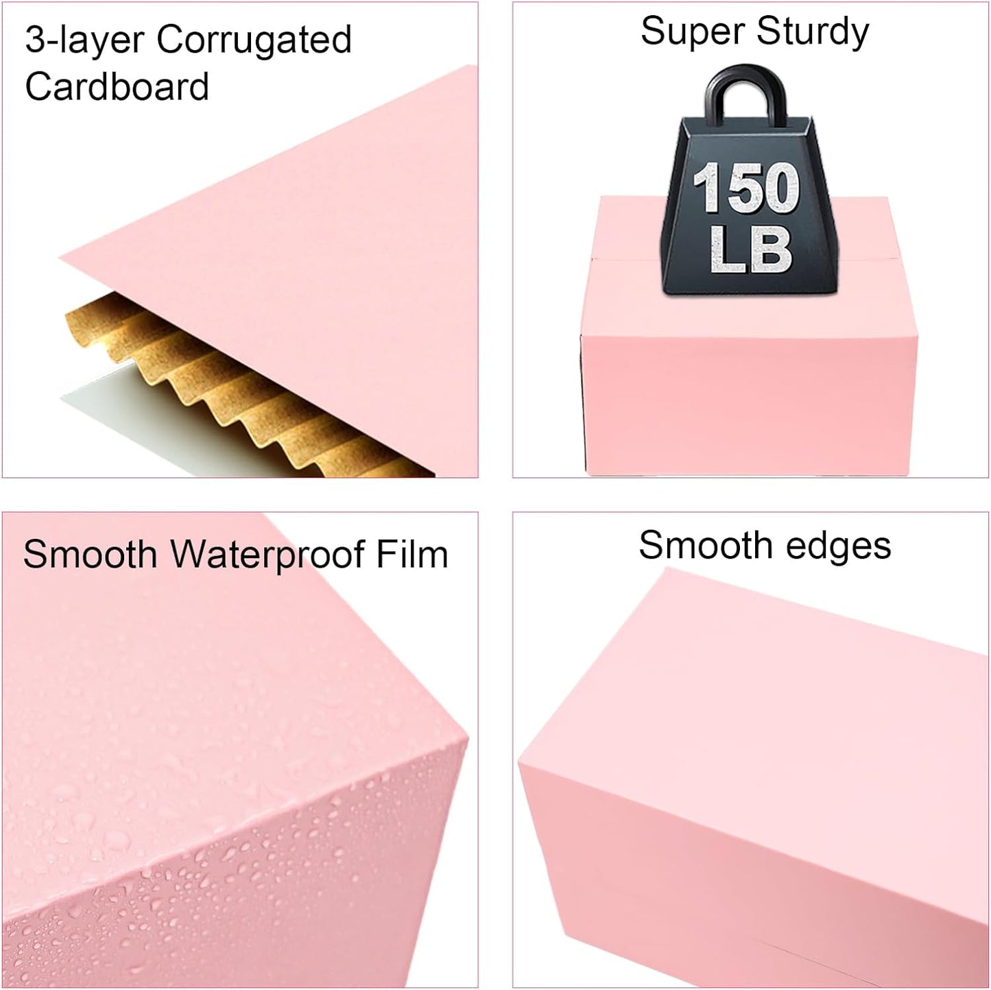 Pink Shipping Boxes
