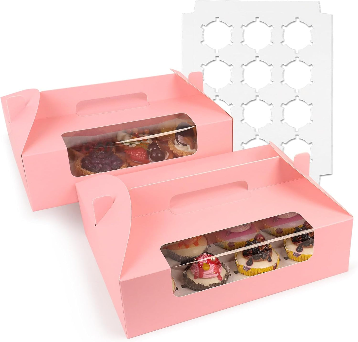 Pink Cupcake Boxes