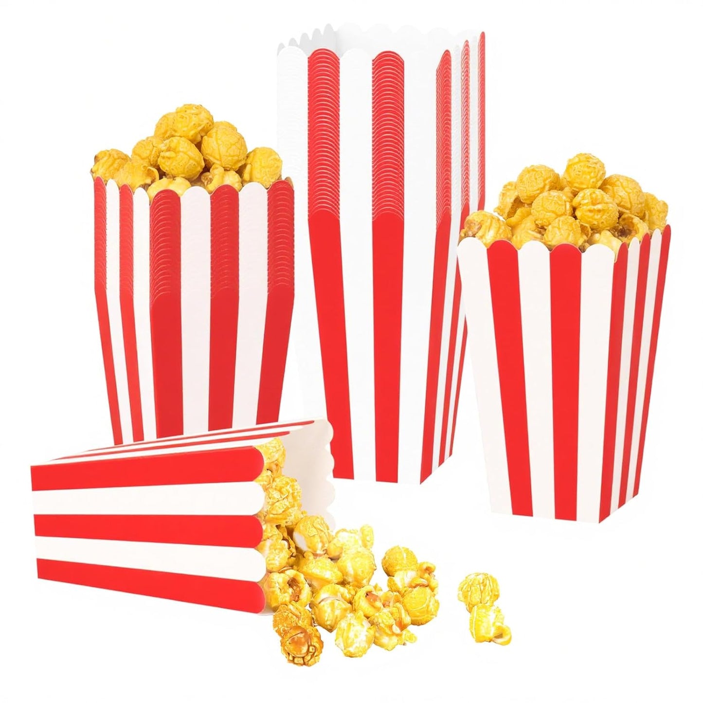 Red-white Popcorn Boxes