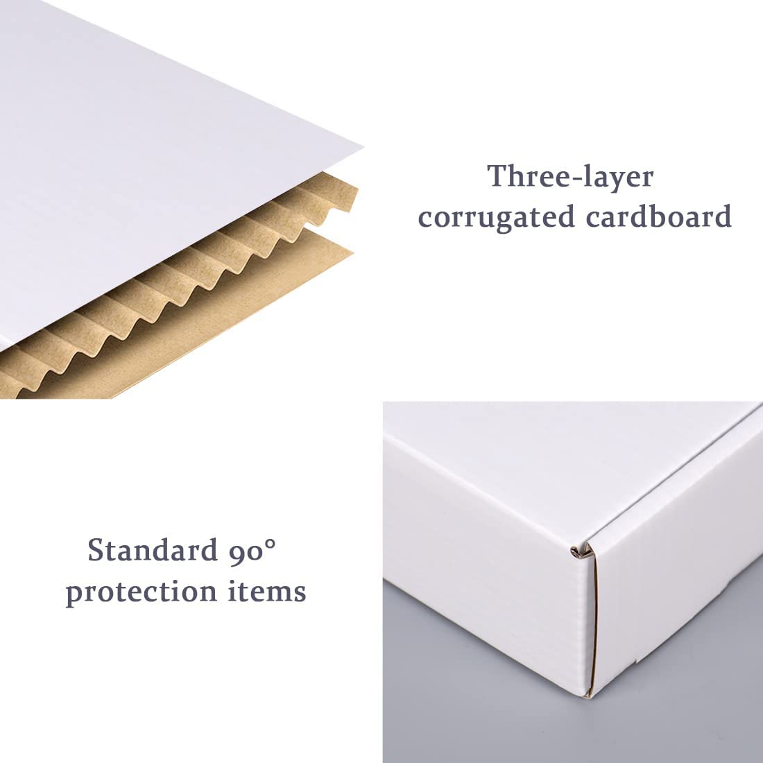 White mailer boxes – Packmuch